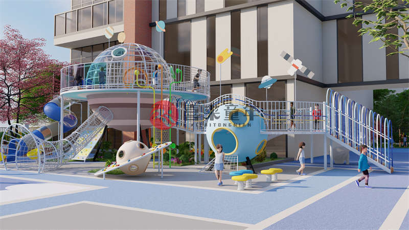 小区户外儿童游乐园整体规划设计