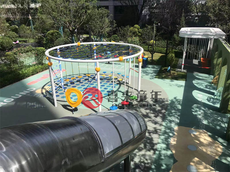 西安绿城地产小区儿童游乐园案例